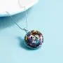 JUSTKIDSTOY Nightmare Before Christmas Necklace Jewelry 925 Sterling Silver Jack Skellington and Sally Pendant Necklace Gifts for Women Girlfriend JUSTKIDSTOY Nightmare Before Christmas Necklace Jewelry 925 Sterling Silver Jack Skellington and Sally Pendant Necklace Gifts for Women Girlfriend