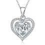 Shahd Love Heart Birthstone Pendant Necklaces for Women with 5A Cubic Zirconia Mothers Day Jewelry Gift Birthday Gift for Mom Women Wife Girls Her Shahd Love Heart Birthstone Pendant Necklaces for Women with 5A Cubic Zirconia Mothers Day Jewelry Gift Birthday Gift for Mom Women Wife Girls Her