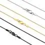 FIBO STEEL 0.9mm Stainless Steel Mens Womens Necklace Snake Chain 3 Pcs a Set, 14-36 inches FIBO STEEL 0.9mm Stainless Steel Mens Womens Necklace Snake Chain 3 Pcs a Set, 14-36 inches