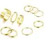 HAIAISO 3-10 Pcs Knuckle Rings Set Stainless Steel Ring Simple Smooth Finger Stackable Rings Set for Women Plain Band Rings HAIAISO 3-10 Pcs Knuckle Rings Set Stainless Steel Ring Simple Smooth Finger Stackable Rings Set for Women Plain Band Rings