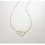 Agvana 14K Solid Real Yellow Gold Two Interlocking Infinity Eternity Double Circles Necklace Mother Daughter Friendship Love Necklace Fine Jewelry Anniversary Birthday Gifts for Women Girls Mom Her Agvana 14K Solid Real Yellow Gold Two Interlocking Infinity Eternity Double Circles Necklace Mother Daughter Friendship Love Necklace Fine Jewelry Anniversary Birthday Gifts for Women Girls Mom Her