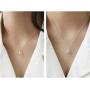 Vintage Cross Pendant Necklace for Women Girls Men Sterling Silver Simple Handmade Hammered Crucifix Prayer Jewelry Adjustable Chain Choker Necklace Jewelry Gift