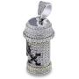LC8 Jewelry Hip Hop PX Design Z Capsule Medicine Pill Holder Container Pendant Cremation Urn Necklace with 24 Inch Stainless Steel
