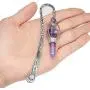 MANIFO Vintage Silver Bookmark with Healing Crystal Gemstone Pendant Charm (Amethyst) MANIFO Vintage Silver Bookmark with Healing Crystal Gemstone Pendant Charm (Amethyst)