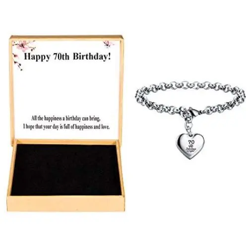 SANNYRA Happy Birthday Gifts Bracelet Heart Charm Alphabet Bracelet Gift for Women Girls 11st 12th 13th 14th 15th 16th 17th 18th 19th 20th 21th 25th 30th SANNYRA Happy Birthday Gifts Bracelet Heart Charm Alphabet Bracelet Gift for Women Girls 11st 12th 13th 14th 15th 16th 17th 18th 19th 20th 21th 25th 30th