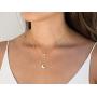 Dainty Moon Necklace Star Chain Gold Necklaces Crescent Moon Pendant Necklace Choker Necklace Minimalist Boho Jewelry for Women Girl Mother Gift