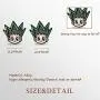 G-Ahora Hunter×Hunter Anime Cosplay Stud Earrings Hunter×Hunter Pandent G-Ahora Hunter×Hunter Anime Cosplay Stud Earrings Hunter×Hunter Pandent