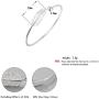 ONE A DAY 925 Silver Leaf Bracelets Feather Cuff Bangles & Bracelets Accessories for Girls Women Gift Jewelry
