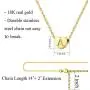 Joycuff Tiny Initial Necklaces for Women Teen Girls Cute Letter Heart Pendant 14K Gold Monogram Dainty Jewelry Birthday for Her Alphabet A-Z Joycuff Tiny Initial Necklaces for Women Teen Girls Cute Letter Heart Pendant 14K Gold Monogram Dainty Jewelry Birthday for Her Alphabet A-Z