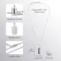 ETEVON Necklaces for Men Boys Stainless Steel Rectangle Pendant Dog Tag Ball Chain Necklace for Son Birthday Jewelry Gifts for Boyfriend Husband Dad ETEVON Necklaces for Men Boys Stainless Steel Rectangle Pendant Dog Tag Ball Chain Necklace for Son Birthday Jewelry Gifts for Boyfriend Husband Dad