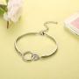 Not Sister by Blood But Sister by Heart Gift - Friendship Bracelets for Women Girls - Best Friend Jewelry for Unbiological Soul Sister BFF