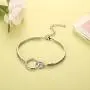 Not Sister by Blood But Sister by Heart Gift - Friendship Bracelets for Women Girls - Best Friend Jewelry for Unbiological Soul Sister BFF Not Sister by Blood But Sister by Heart Gift - Friendship Bracelets for Women Girls - Best Friend Jewelry for Unbiological Soul Sister BFF