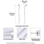 ChicSilver 925 Sterling Silver Minimalist Vertical Bar Geometric Dangle Drop Earrings for Women, Silver/Gold/Rose Gold(with Gift Box)