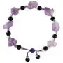 Jewever Natural Raw Amethystine bracelet Stretch Yoga Diffuse Energy Healing Crystals Gemstone Jewelry for Woman Jewever Natural Raw Amethystine bracelet Stretch Yoga Diffuse Energy Healing Crystals Gemstone Jewelry for Woman