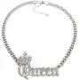 GWOOD Crown Queen Necklace with Crystal Rhinestones, or Earrings GWOOD Crown Queen Necklace with Crystal Rhinestones, or Earrings