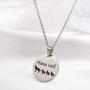 Winssi Mama Wolf Necklace Mama-Baby Necklace Gifts for Family