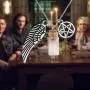 KEYCHIN Supernatural Inspired Jewelry SPN Jewelry Supernatural Evil Power Salt Bottle Necklace Supernatural Fans Sam Dean Winchester Gift