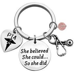 TIIMG PTA Physical Therapist Assistant Gifts PTA Graduation Birthday Christmas Jewelry for Women PTA Student Inspirational Gift