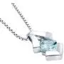 Sterling Silver Pagoda Pendant Necklace available in various colored stones Sterling Silver Pagoda Pendant Necklace available in various colored stones