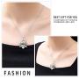 Cremation Jewelry Urn Pendant Necklace with Hollow Urn Cremation Jewelry for Ashes Owl Shape Pet Cremation Jewelry