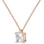PAVOI 14K Gold Plated 925 Sterling Silver CZ Diamond Pendant Necklace for Women | Adjustable Slider