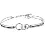 MAOFAED Generation Gift Family Jewelry Grandmother Mother Daughter Bracelet The Love Between Grandmother Mother Daughter is Forever