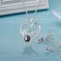 EleShow I Love You Mom Necklace for Women Sterling Silver Chain, Heart Pendant Necklace, 18” + 2” Extender EleShow I Love You Mom Necklace for Women Sterling Silver Chain, Heart Pendant Necklace, 18” + 2” Extender