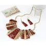 FENICAL Women Alloy Vintage Leopard Necklace and Earring Set Jewellry Set Leopard
