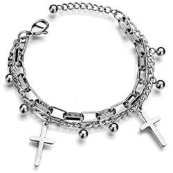 Mshion Bangtan Boys BTS Bracelet Jimin Suga Womens Stainless Steel Bracelets Pendant Link Jewelry
