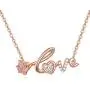 TANGPOET Heart Necklace for Women 18k Rose Gold Plated Infinity Love S925 Sterling Silver Cubic Zirconia Pendant Jewelry Gift for Teens Wife Couple TANGPOET Heart Necklace for Women 18k Rose Gold Plated Infinity Love S925 Sterling Silver Cubic Zirconia Pendant Jewelry Gift for Teens Wife Couple