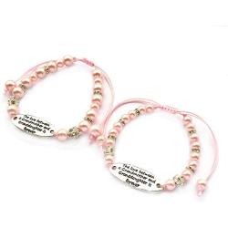 the Love Between the Grandmother and Granddaughter is Forever Bracelet Nana Granddaughter Matching Set Back to School Christmas BirthdayGift
