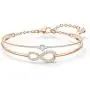 Swarovski Womens Infinity Jewelry Collections, Rhodium Finish, Rose Gold Finish, Clear Crystals Swarovski Womens Infinity Jewelry Collections, Rhodium Finish, Rose Gold Finish, Clear Crystals