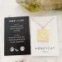 HONEYCAT Sun Goddess Necklace in Gold, Rose Gold, or Silver | Minimalist, Delicate Jewelry HONEYCAT Sun Goddess Necklace in Gold, Rose Gold, or Silver | Minimalist, Delicate Jewelry