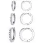 Silver Hoop Earrings for Women, 3 Pairs Small Sterling Silver Huggie Earrings | Tiny Cubic Zirconia Cartilage Cuff Earrings Hoop Piercing Jewellery for Girls Men Teens (8mm/10mm/12mm) Silver Hoop Earrings for Women, 3 Pairs Small Sterling Silver Huggie Earrings | Tiny Cubic Zirconia Cartilage Cuff Earrings Hoop Piercing Jewellery for Girls Men Teens (8mm/10mm/12mm)