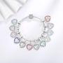 Mother Mom Birthstone Charms 925 Sterling Silver Bead Fit Pandora charms Bracelet, Fit Mothers Day Christmas Birthday Gift