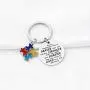 WSNANG Autism Awareness Gift Keychain You are Braver Stronger Smarter Than You Think Keychain Inspirational Jewelry Gifts for Autistic People Autistic Encouragement Gift WSNANG Autism Awareness Gift Keychain You are Braver Stronger Smarter Than You Think Keychain Inspirational Jewelry Gifts for Autistic People Autistic Encouragement Gift