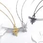 Aurora Tears Eye of Horus Egypt Ankh Necklace Mens 925 Sterling Silver Women Anka Cross Ancient Egyptian Pendant Symbol of Protection Religious Jewelry DP0293