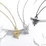 Aurora Tears Eye of Horus Egypt Ankh Necklace Mens 925 Sterling Silver Women Anka Cross Ancient Egyptian Pendant Symbol of Protection Religious Jewelry DP0293