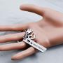 G-Ahora Mama Elephant Bracelet Keychain Necklace Mama and Baby Elephant Jewelry Elephant Gift for Mom New Mommy