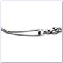 Fusamk Fashion Music Titanium Steel Note Symbol Pendant Charm Necklace