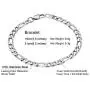 ChainsHouse Figaro Link Chain Bracelet Stainless Steel/Black/18K Gold Plated Wrist Bracelets for Men Women, 6MM-13MM, 7.5''/8.3'', Send Gift Box ChainsHouse Figaro Link Chain Bracelet Stainless Steel/Black/18K Gold Plated Wrist Bracelets for Men Women, 6MM-13MM, 7.5''/8.3'', Send Gift Box