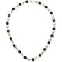 Gem Stone King Multi-Color Cultured Freshwater Pearl Necklace Earrings Bracelet Set 7-8MM 18inches