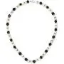 Gem Stone King Multi-Color Cultured Freshwater Pearl Necklace Earrings Bracelet Set 7-8MM 18inches