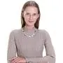 Collar Necklace for Women Polished Alloy Statement Necklace Fashion Jewelry Collar Necklace for Women Polished Alloy Statement Necklace Fashion Jewelry