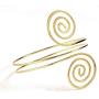 ALoveSoul Adjustable Gold Upper Arm Jewelry Cuff Bracelet Armlet Armband Bangle
