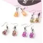 GUOXIAOMEI Hot Creative 4 pairs Unique Bubble Tea Drop Earrings for Women Personality Milk Tea Drink Earring Funny Party Jewelry Girl Gift GUOXIAOMEI Hot Creative 4 pairs Unique Bubble Tea Drop Earrings for Women Personality Milk Tea Drink Earring Funny Party Jewelry Girl Gift