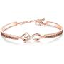 CENWA Sisters by Marriage Friends by Choice Bracelet Best Sisters in Law Gift Maid of Honor Gift Wedding Bracelet Gifts for Besties
