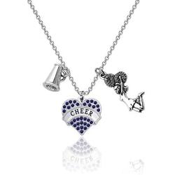 Gzrlyf Cheer Necklace Cheerleader Jewelry Cheerleading Gifts Cheer Gifts for Cheerleaders