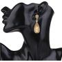 Moonstruck Costume Jewelry Chandelier Champagne Golden Gold Drop and Dangle Earrings for Women