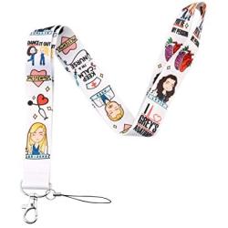 FAADBUK Greys Anatomy Mobile Phone Lanyard Greys Anatomy Fans Gift Greys Anatomy ID Holder Greys Anatomy Inspired Mobile Phone Lanyards Greys Anatomy Jewelry